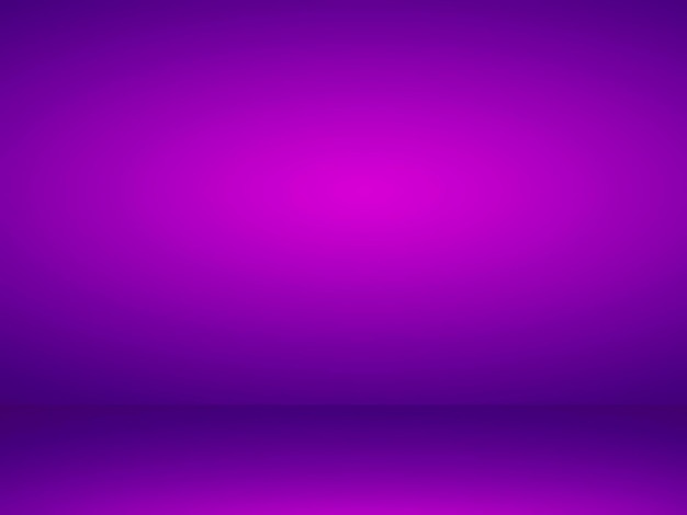 Abstract smooth studio room purple background used for product display banner template