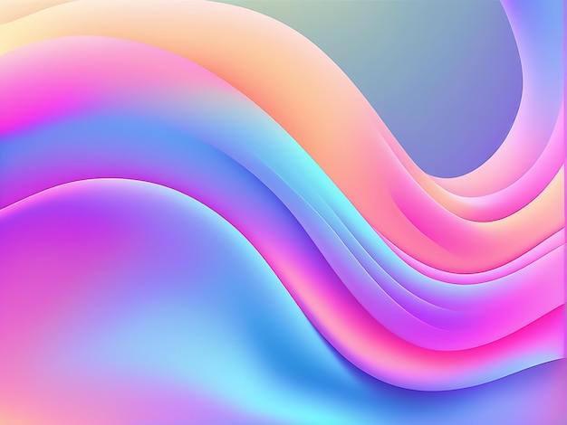 Abstract soft colorful gradient background