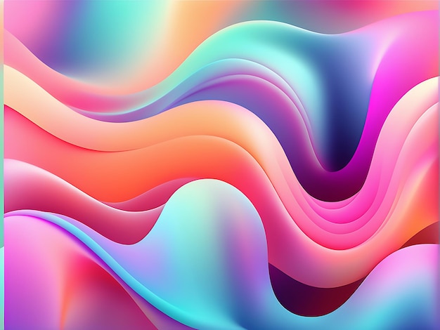 Abstract soft colorful gradient background