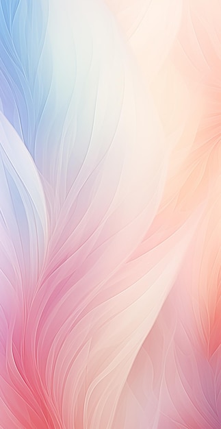 Abstract Soft Feather Illustration