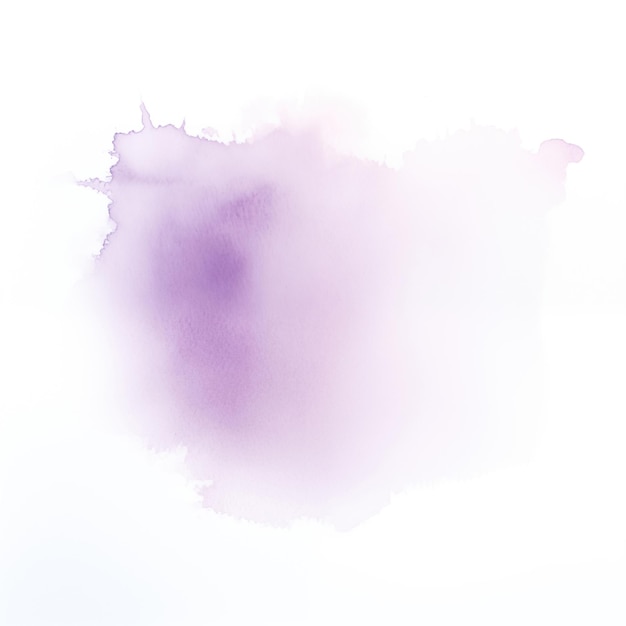 Abstract solid soft lilac watercolor splash background