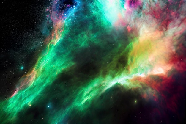 Abstract space background cosmos stars and nebuba