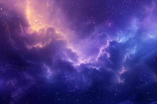 Abstract space background with nebula stars and galaxies