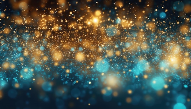 Abstract Sparkles Bokeh Wallpaper Background