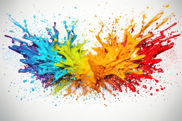 abstract splash background and copy space