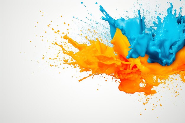 abstract splash background and copy space