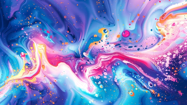 abstract splash paint art for background