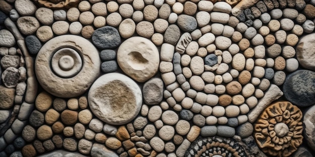 Abstract stone texture background Created Generative Ai