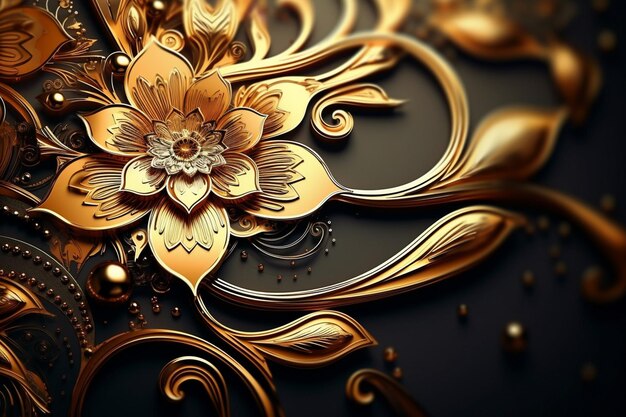 Abstract stylish luxury background design