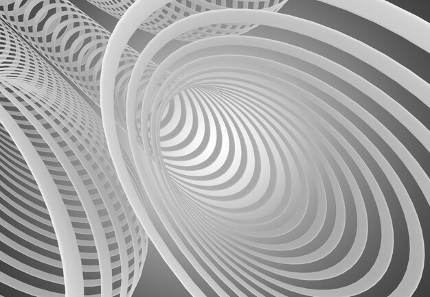 Abstract swirl background. 3d illustration