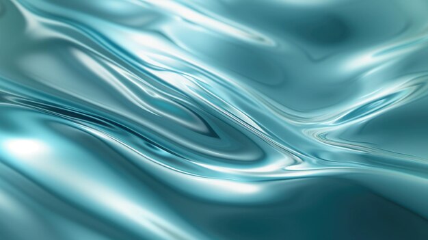 Abstract swirling blue and turquoise smooth texture