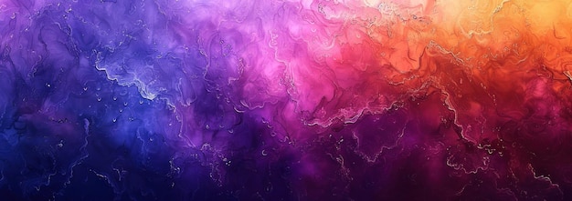 Abstract Swirling Colors Purple to Orange