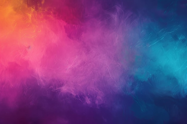 Photo abstract swirling colors in purple pink and blue