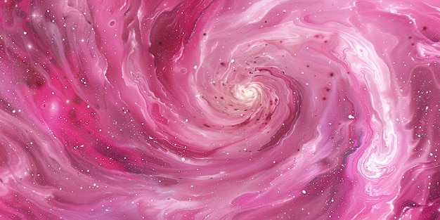 Photo abstract swirling galaxy