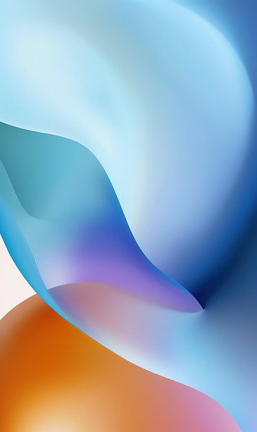 Abstract Swirling Gradient Background