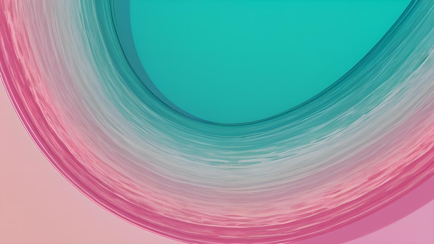 Abstract Swirls in Pink Purple and Teal