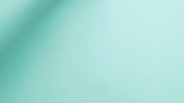 Abstract Teal Gradient Background with Curved Shape