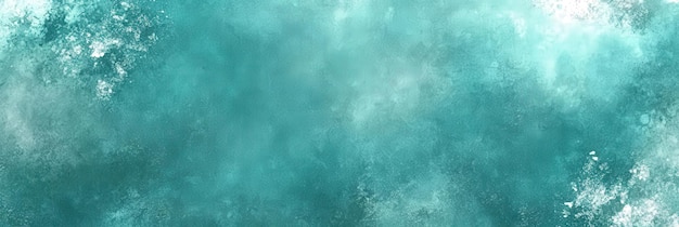 Photo abstract teal watercolor background