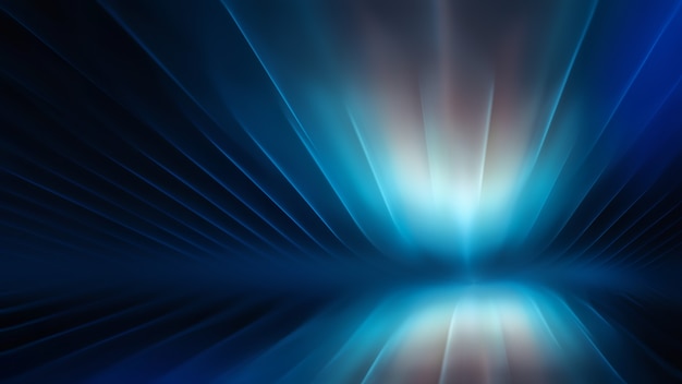 Abstract technology background with blue and white tones, 3D image