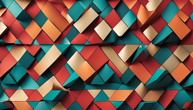 Abstract Tessellated Pattern