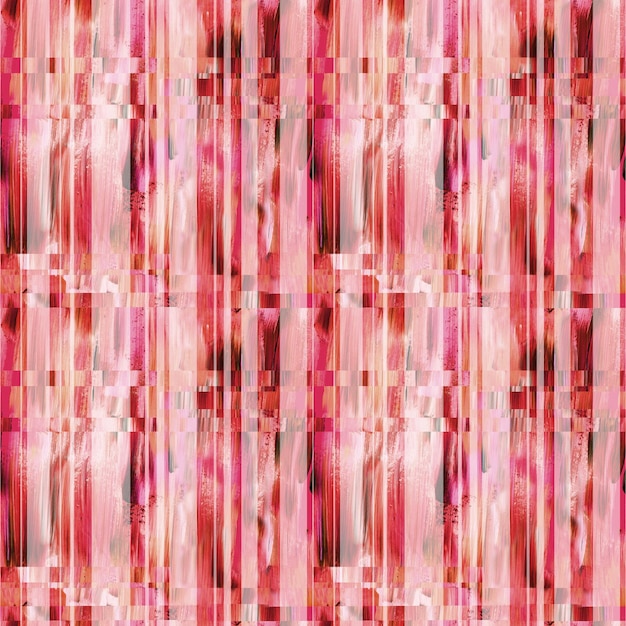 Abstract texture abstract seamless pattern Red orange pink repeat print Blurred stripe design