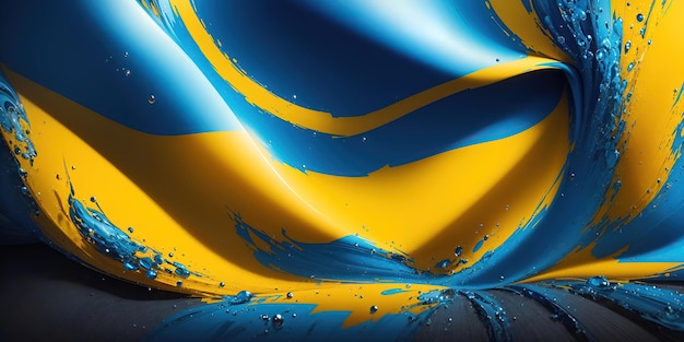 Abstract texture in blue and yellow Abstract blue and yellow backgroundxAAbstract blue and yellow backgroundxAAbstract blue and yellow background