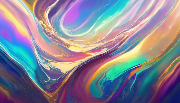 Abstract trendy holographic background liquid abstract background