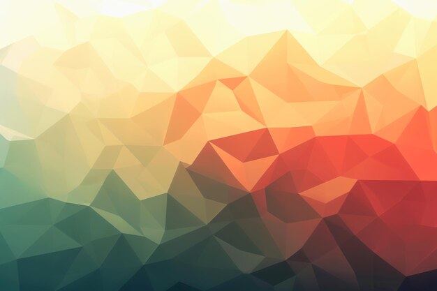 Abstract triangles and polygonal background with colorful color