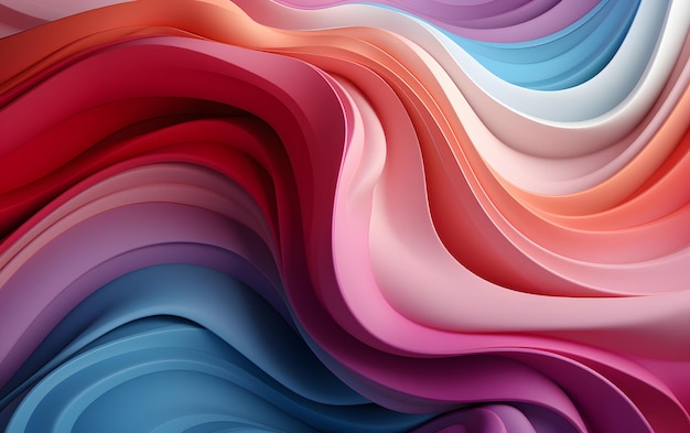 Abstract twisted shape background