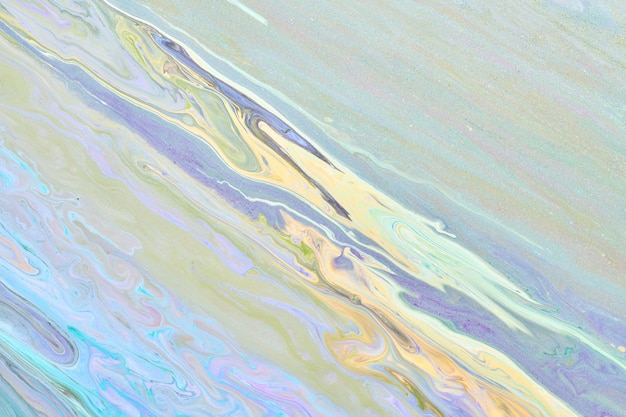 Abstract versicoloured background Luxury fluid art Waves splashes and blots of acrylic alcohol ink paints under water Multicolored marble texture