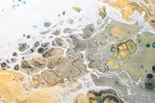 Abstract versicoloured background Luxury fluid art Waves splashes and blots of acrylic alcohol ink paints under water Multicolored marble texture