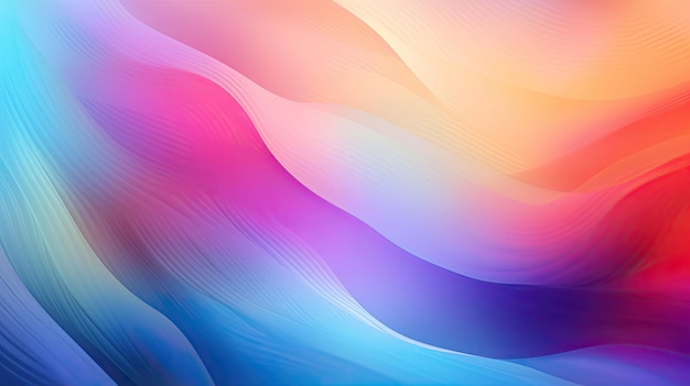 Abstract Vibrant Gradient background Saturated Colors Smears