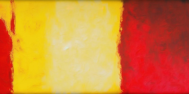 Abstract wall paint background in yellow and red