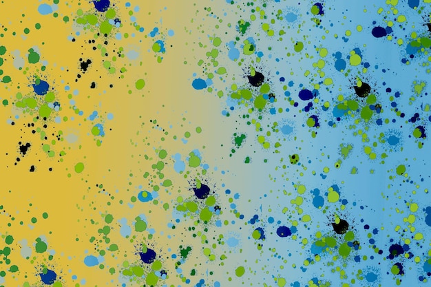 Abstract wallpaper background made of of paint splashes