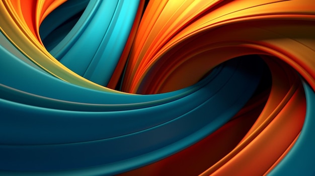 Abstract wallpaper colorful design Generative Ai