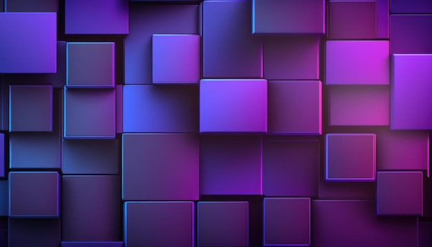 Abstract wallpaper with gradient colors background dark blue with purple rectangles