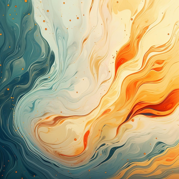 Abstract Watercolor Background Design Digital Illustration