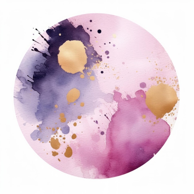 Abstract watercolor background Hand painted illustration Watercolor stains