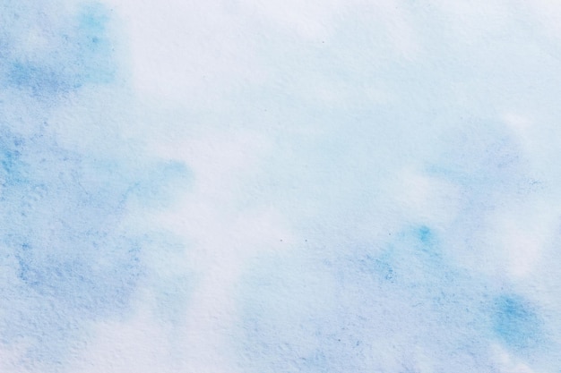 Abstract watercolor background in pastel blue colors