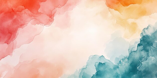 Abstract Watercolor Background