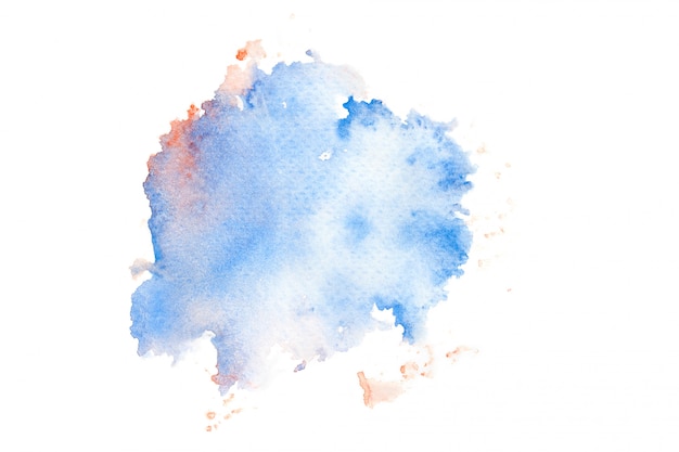 Abstract watercolor brush stroke background.