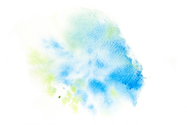 Abstract watercolor brush stroke background.