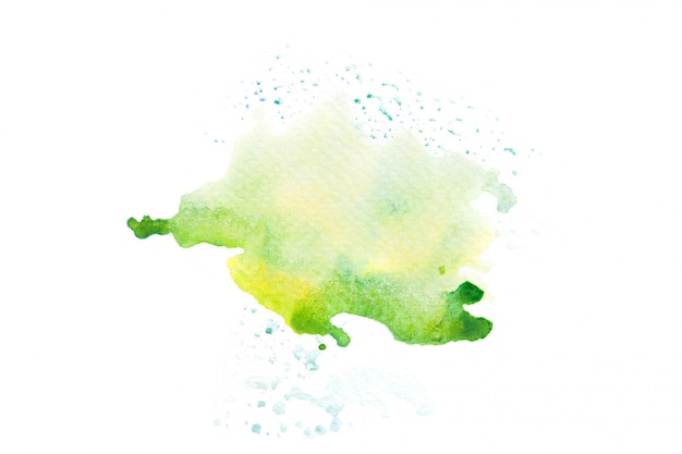 Abstract watercolor brush stroke 