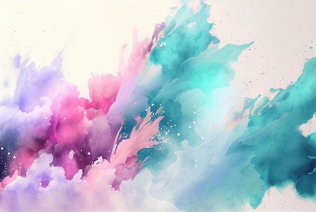 Abstract watercolor paint background