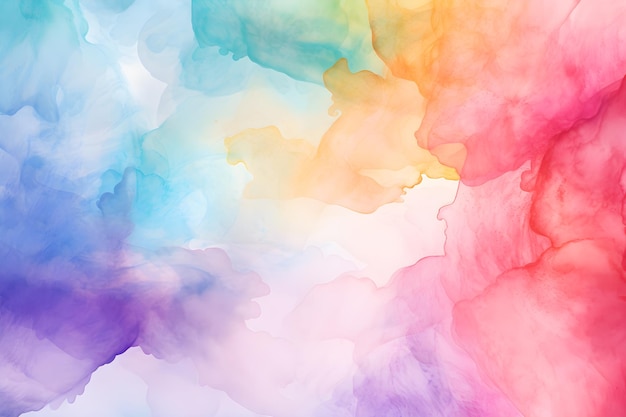 abstract watercolor painting colorful background ai generated