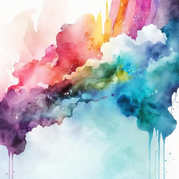 Abstract watercolor pastel background