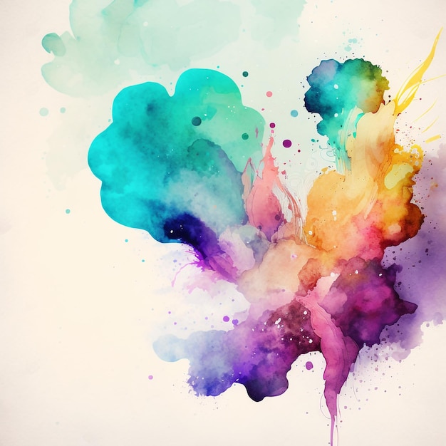 Abstract watercolor pastel background