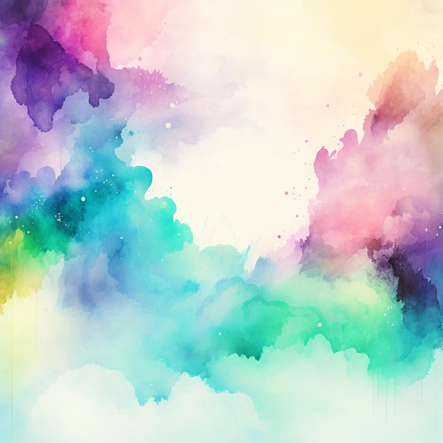 Abstract watercolor pastel background