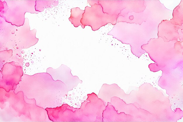 Abstract watercolor pink red background and texture Design background for banner pink background