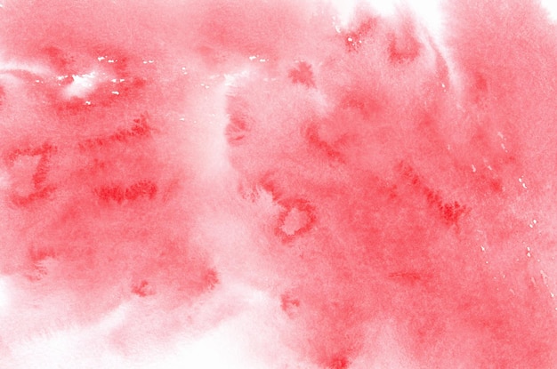 Abstract watercolor red background texture